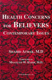 Cover of: Health Concerns for Believers by Shahid Athar, Shahid Athar