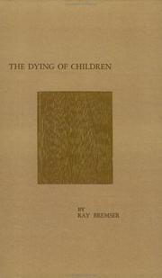 Cover of: The Dying of Children