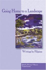 Cover of: Going home to a landscape: writings by Filipinas