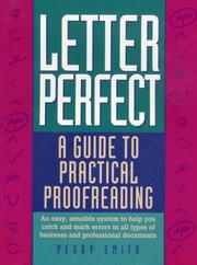 Cover of: Letter perfect: a guide to practical proofreading