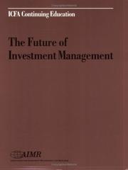 Cover of: The Future of Investment Management