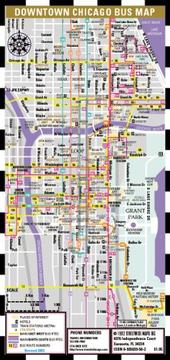 Cover of: Chicago Mini Metro/Map (Mini Metro Maps) by Michael Brown