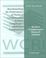 Cover of: Benchmarking the Performance of Workers' Compensation Systems: Compscope Multistate Comparisons 