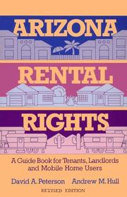 Arizona rental rights by David A. Peterson, Andrew M. Hull