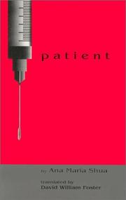 Cover of: Patient by Ana María Shua
