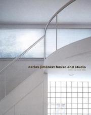 Cover of: Carlos Jimenez: House and Studio (Graduate School of Design Eliot Noyes Series)