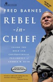 Cover of: Rebel in Chief