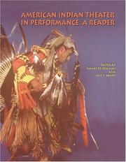 Cover of: American Indian theater in performance: a reader