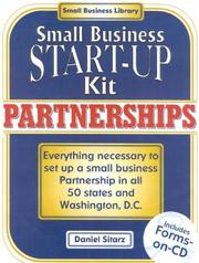Cover of: Partnerships: small business start-up kit