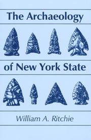 Cover of: The Archaeology of New York State by William A. Ritchie, William A. Ritchie