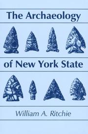 Cover of: The archaeology of New York State by Ritchie, William Augustus