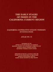 Cover of: Early Stages of Fishes in the California Current Region