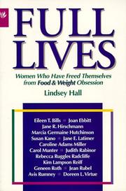 Cover of: Full lives by Lindsey Hall