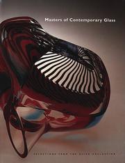 Cover of: Masters of contemporary glass