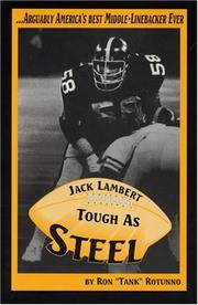 Cover of: Jack Lambert: Tough As Steel