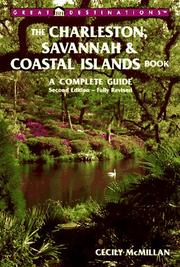 Cover of: The Charleston, Savannah & coastal islands book by Cecily McMillan