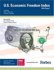 Cover of: U.S. Economic Freedom Index: 2004 Report