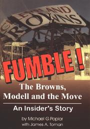 Cover of: Fumble  by Michael G. Poplar, James A. Toman