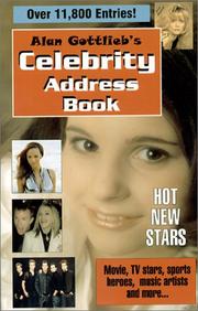 Cover of: Alan Gottlieb's celebrity address book.