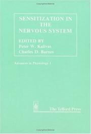 Cover of: Sensitization in the nervous system by edited by Peter W. Kalivas, Charles D. Barnes.