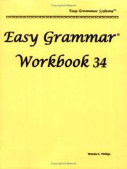 Cover of: Easy Grammar 3 And 4: Grades 3 And 4