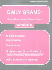 Cover of: Daily Grams Guided Review Aiding Mastery Skills Grd 5: Grade 5