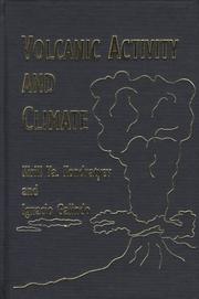 Volcanic activity and climate by Kirill Yakovlevich Kondratyev