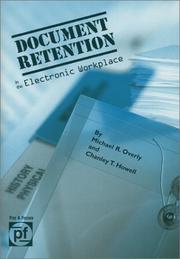 Cover of: Document Retention in the Electronic Workplace
