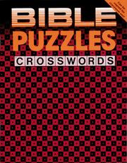 Cover of: Bible Puzzles: Crosswords