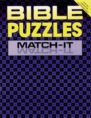 Cover of: Match-It: Bible Puzzles