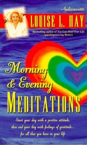 Cover of: Morning and Evening Meditations by 