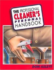 Cover of: The Professional Cleaner's Personal Handbook