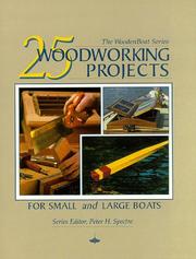 Cover of: 25 Woodworking Projects by Peter H. Spectre
