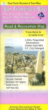 Cover of: San Francisco Bay, California Recreation Map & Guide | David J. Peckarsky