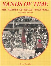 Cover of: Sands of Time: The History of Beach Volleyball, Vol. 1: 1895-1969