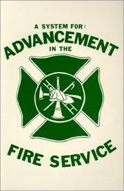 Cover of: A system for advancement in the fire service