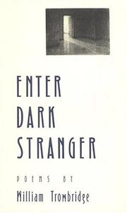 Cover of: Enter dark stranger: poems