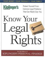 Cover of: Law Legal Rights
