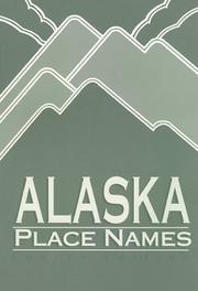 Cover of: Alaska place names