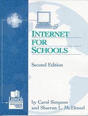 Cover of: Internet for schools.