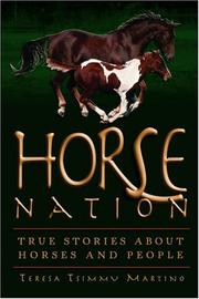 Cover of: Horse nation by Teresa Martino