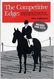 The competitive edge by Max Gahwyler