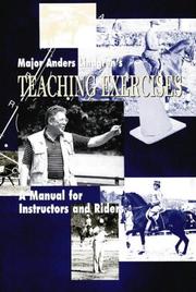 Cover of: Major Anders Lindgren's Teaching Exercises by Anders Lindgren