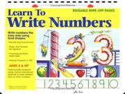 Cover of: Learn to Write Numbers | 