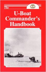 Cover of: The U Boat Commanders Handbook
