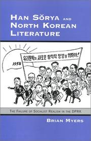 Cover of: Han Sŏrya and North Korean literature by B. R. Myers