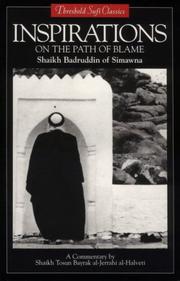 Cover of: Inspirations: On the Path of Blame (Threshold Sufi Classics)