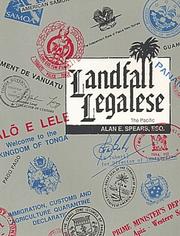 Landfall legalese by Alan E. Spears