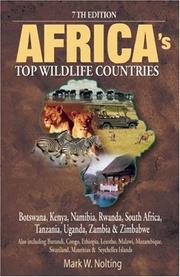 Cover of: Africa's top wildlife countries by Mark Nolting