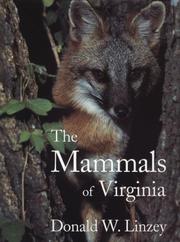 Cover of: The mammals of Virginia